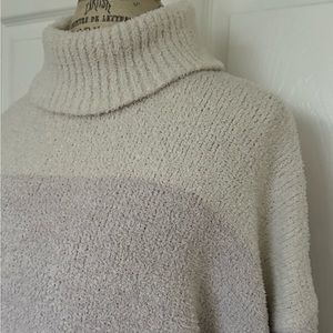 Thread & Supply women’s color block turtleneck sweater. EUC. Size Medium.